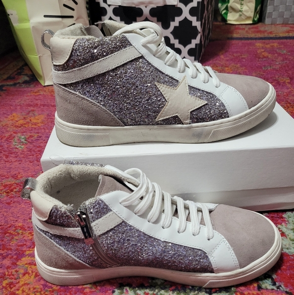 Steven By Steve Madden Shoes - Steven New York Redding Blush High-Top Sneaker | Size 7.5